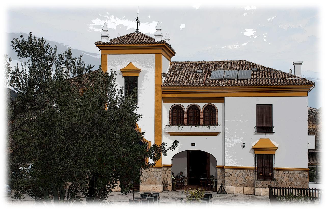 Hostal- Restaurante Estacion Via Verde Olvera Buitenkant foto